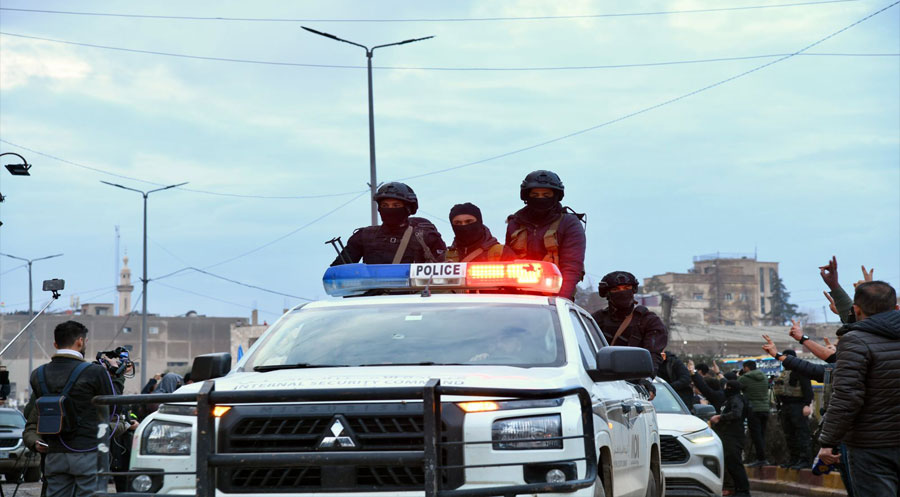 Hêza Wezareta Navxwe ya Sûriyeyê çû nav Qamişloyê