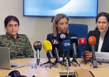 Îlham Ehmed: Divê mafên hemî pêkhateyên Sûriyeyê bên parastin