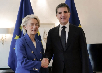 President Nechirvan Barzani and President of European Commission discuss bilateral relations