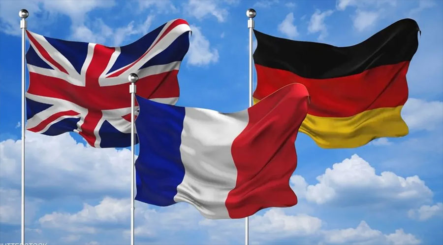 Almanya, Fransa û Brîtanya: Em ê şiyana mûşekî ya Îranê jinav bibin