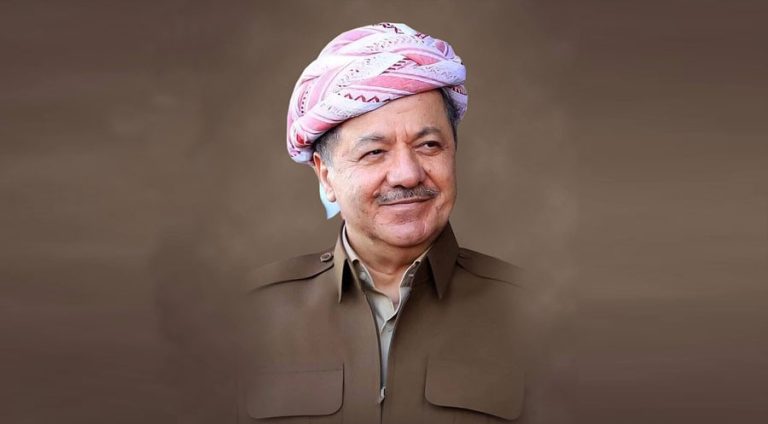 Peyama Serok Mesûd Barzanî bi helkefta 8ê Adarê