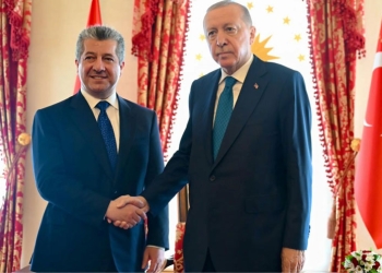Serokwezîr Mesrûr Barzanî û serokkomarê Tirkiyeyê li Stenbolê civiyan