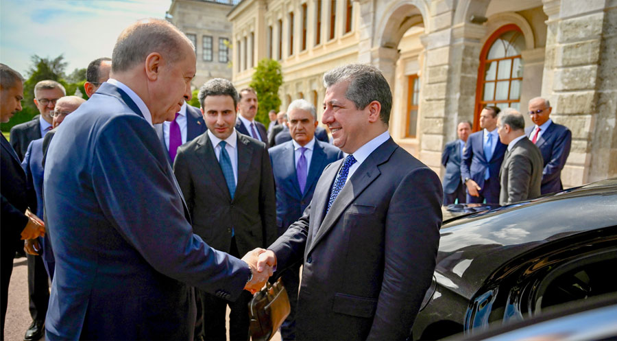 Naveroka civîna Mesrûr Barzanî û Erdogan hat eşkerekirin
