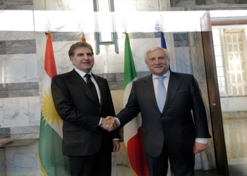 Serokê Herêma Kurdistanê û wezîrê derve yê Îtalyayê li Romayê civiyan