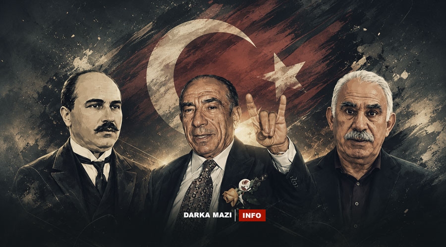 Ziya Gökalp û Alparslan Türkeş ji hundirê Abdullah Öcalan derketin