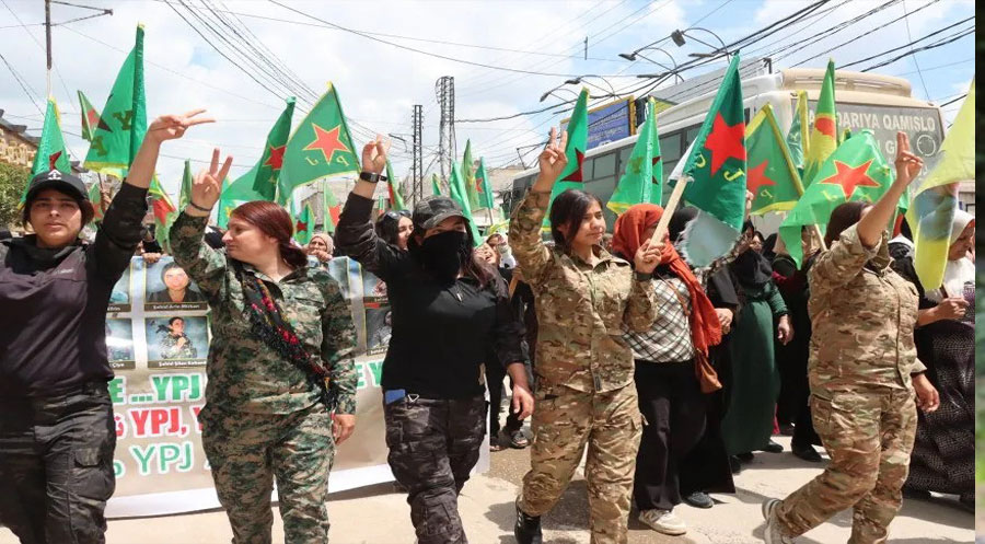 YPJ: Raportên tevlîbûna wezareta karên hundir nerast in