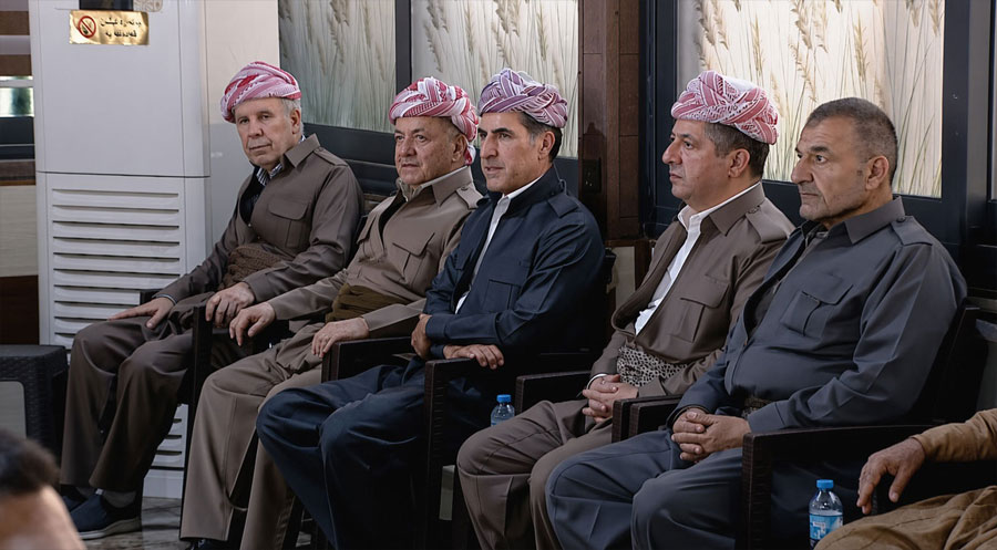 Merasîma taziye û şîna Ebdulwahid Îbrahîm Şêx Ebdulselam Barzanî li devera Barzanê pêk tê