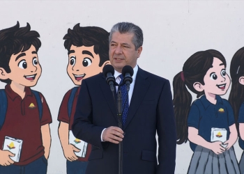 Serokwezîr Mesrûr Barzanî zengilê sala nû ya perwerdeyê lêxist