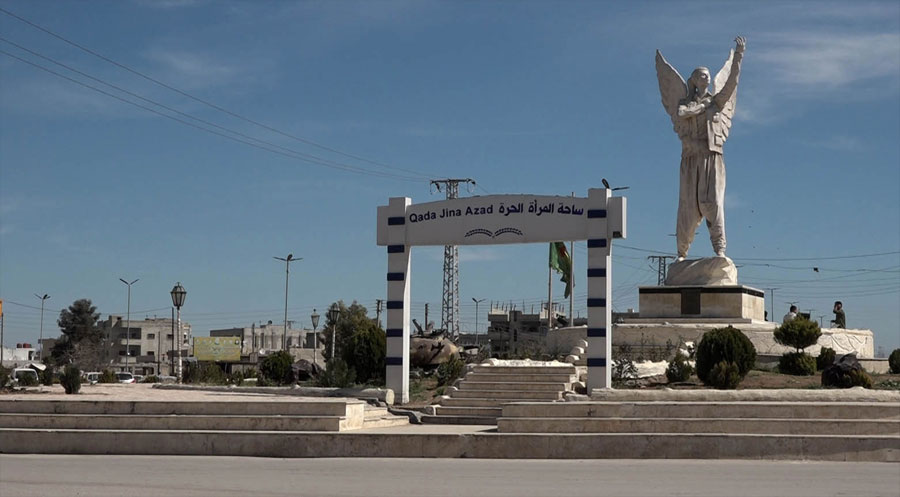 Li gundewarê Kobaniyê teqîna du mînan: Du welatî birîndar bûn