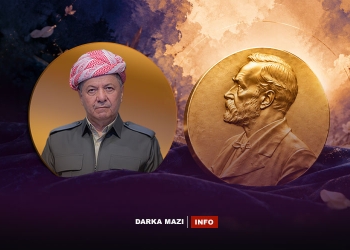 Mafê Serok Barzanî ye ku Xelata Nobelê Wergire